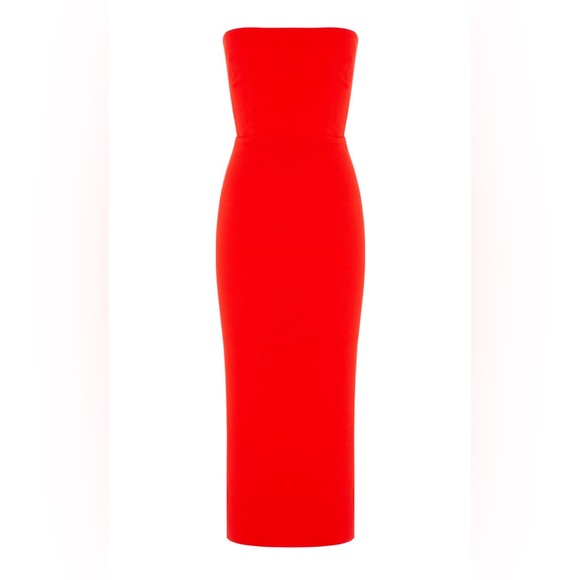 Alex Perry Dresses & Skirts - Callan Stretch Crepe Strapless Dress